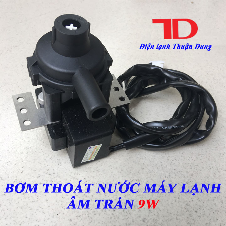 Bơm thoát nước máy lạnh âm trần 9W - Điện Lạnh Thuận Dung