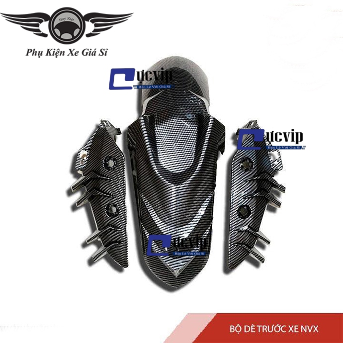 Bộ dè trước xe nvx carbon ms2761