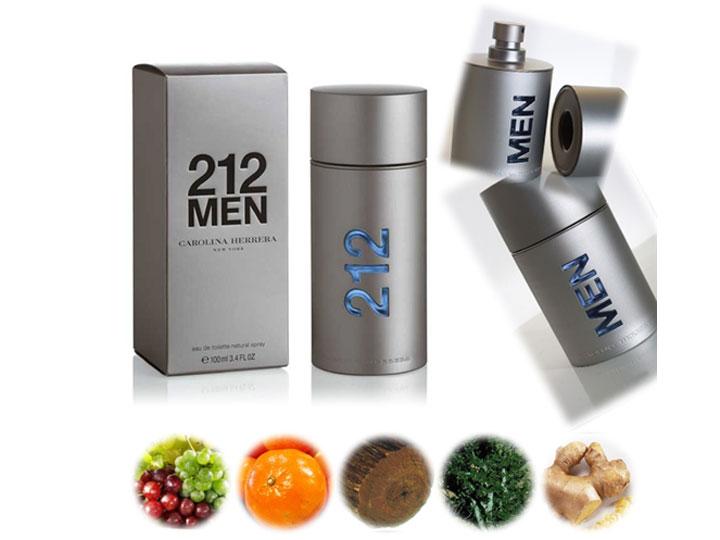 Nước hoa 212 BẠC cho Nam