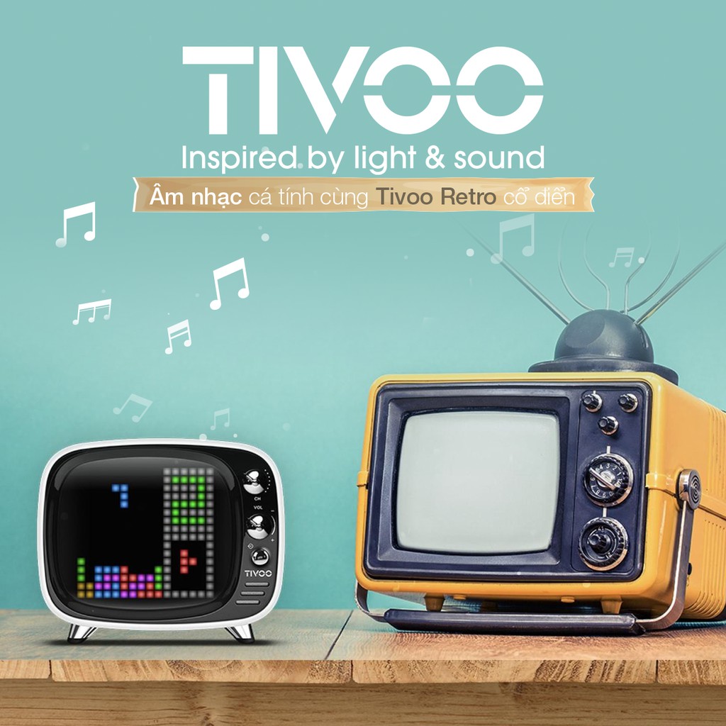 Loa Bluetooth Divoom TIVOO 6W - Dâu Đen Store