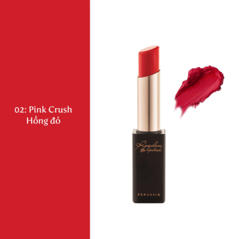 SON LÌ BEAUSKIN ROSEDEW MATTE CREAMY LIPSTICK 02