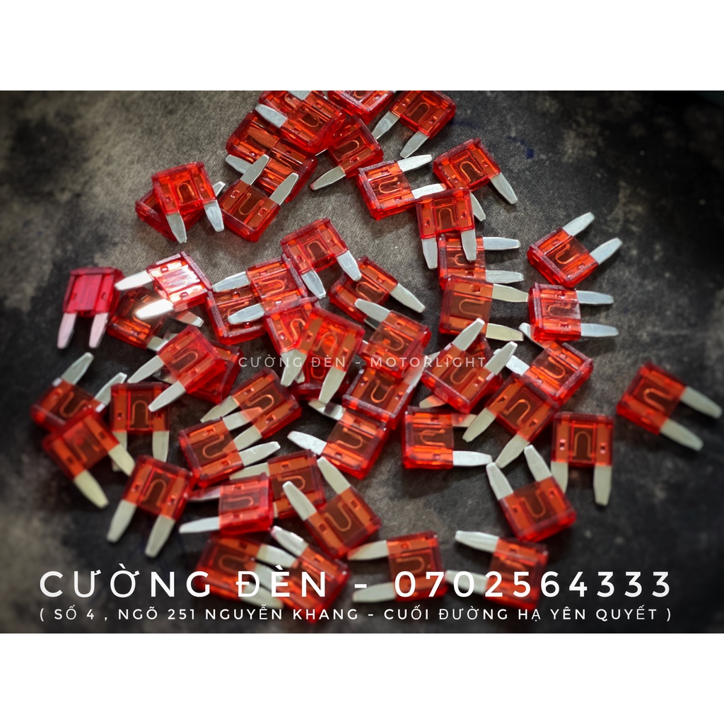 Cầu chì xe máy 10A