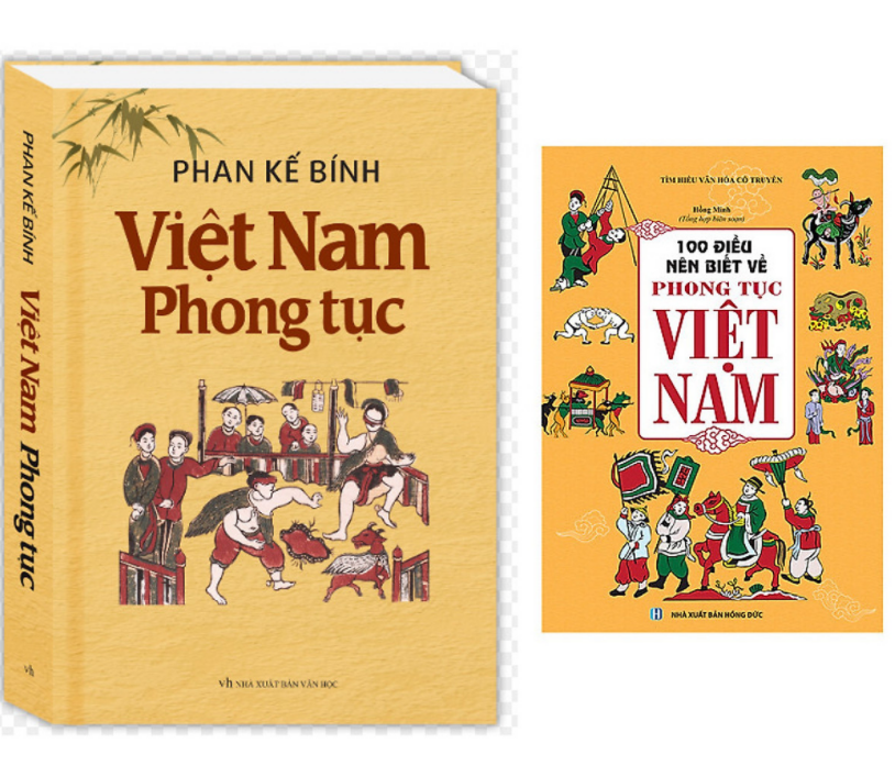Sách - combo 2 cuốn 100 điều nên biết về phong tục việt nam+việt nam phong tục bìa mềm