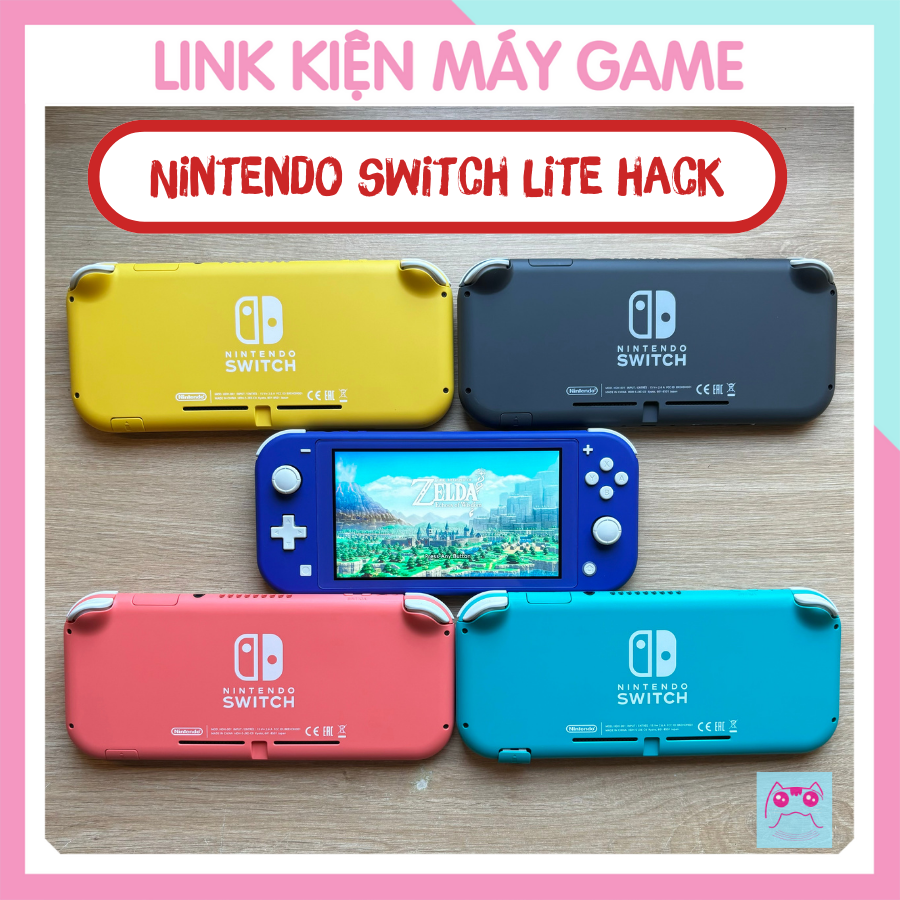 Máy Chơi Game Switch Lite Hack Free Game (Like New)