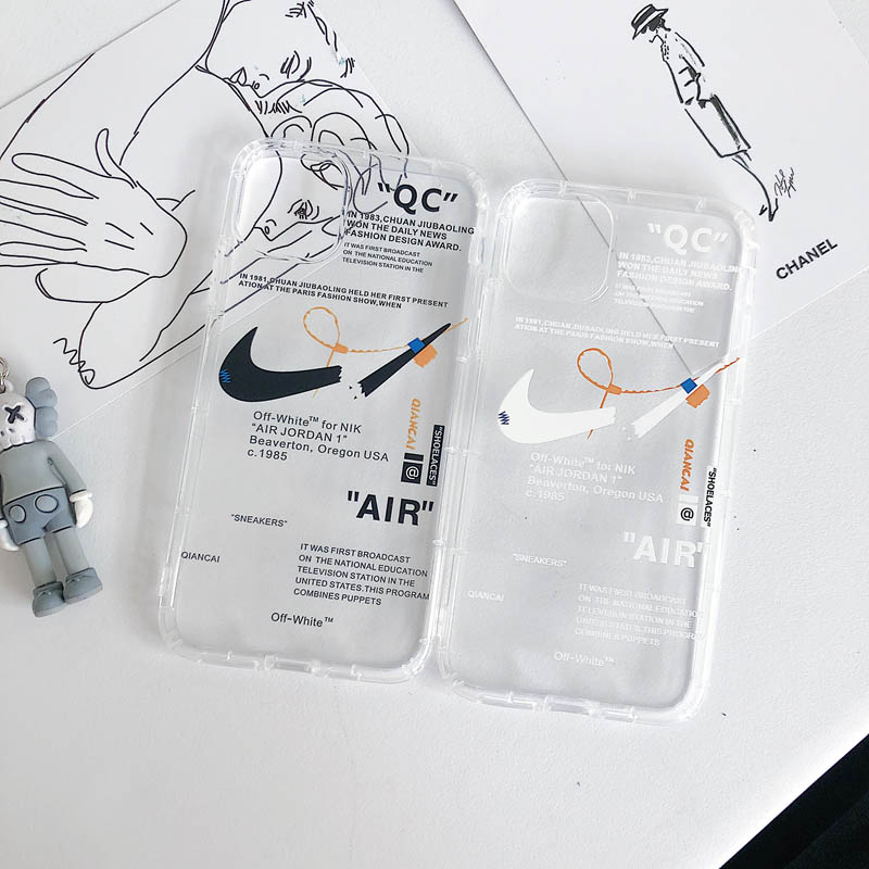 Ốp Lưng Silicon Chống Sốc Off White