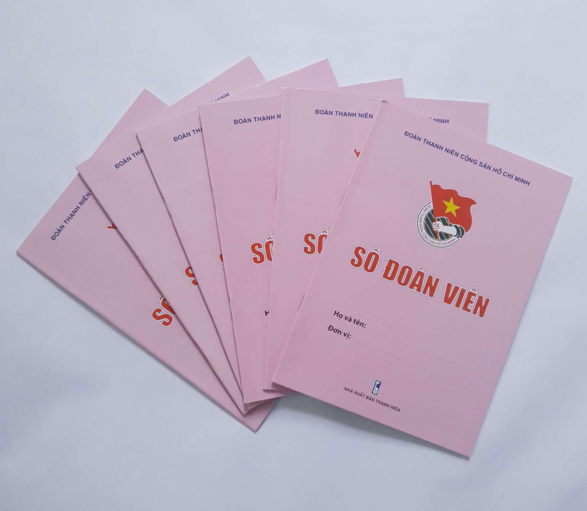 Combo 50 sổ đoàn viên mẫu mới