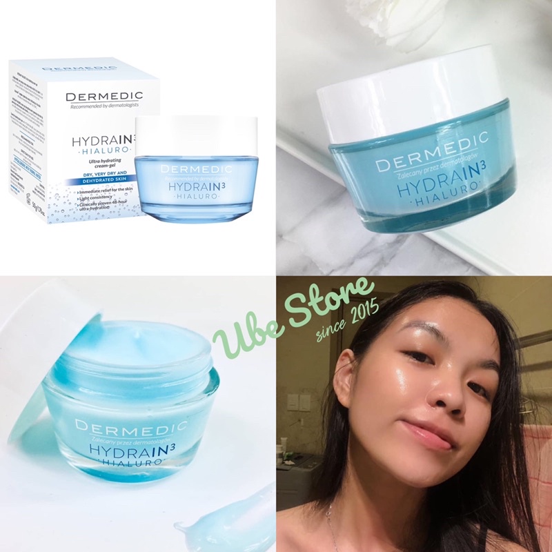 COMBO KEM DƯỠNG + TINH CHẤT DERMEDIC HYDRAIN3/ NORMACNE