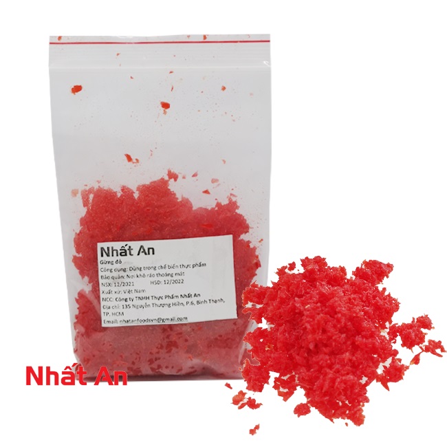 Gừng đỏ cắt sẵn (chia lẻ từ bao 10kg)