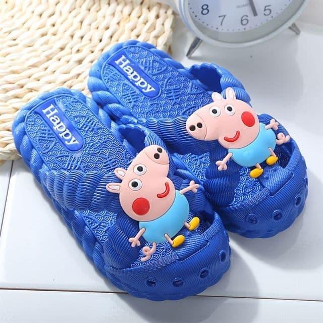 DÉP CAO SU MỀM ĐẸP HEO PEPPA ÊM CHÂN CHO BÉ.