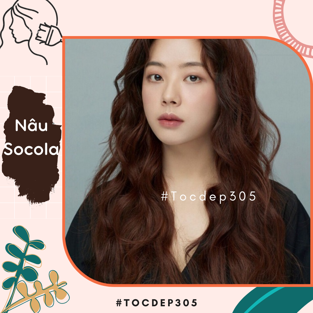 SET NHUỘM TÓC MÀU SOCOLA (KÈM TRỢ NHUỘM)