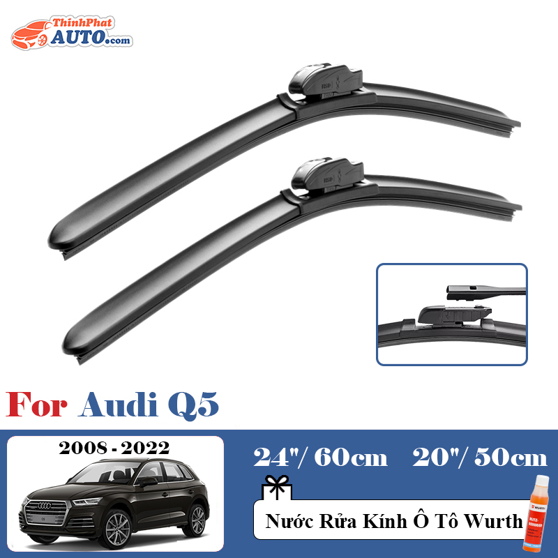 Gạt mưa xe audi q5 silicone