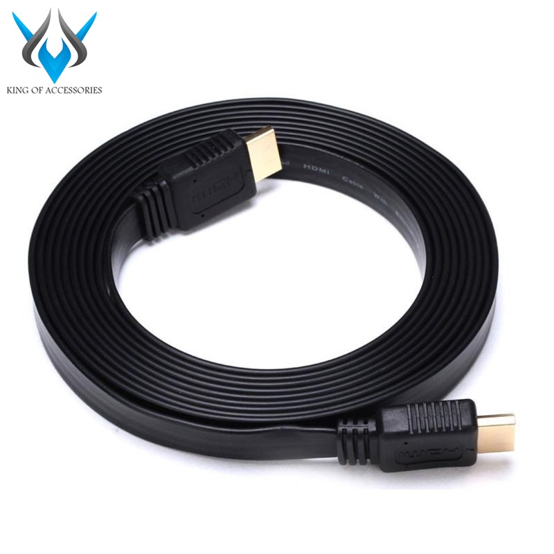 Cáp HDMI loại dẹp dài 5m VS - Full HD 1080p - Nhất Tín Computer