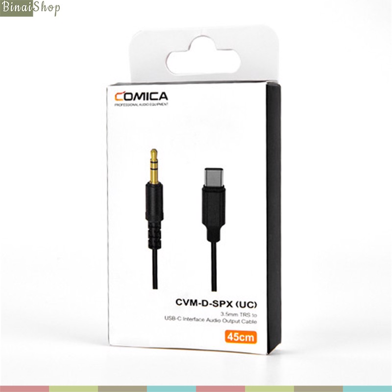 Comica CVM-D-SPX (UC) - Cáp Nối Transmitter Cho Điện Thoại Android Type C, Cáp Dài 45cm, Tương Thích Với Cổng Type-C