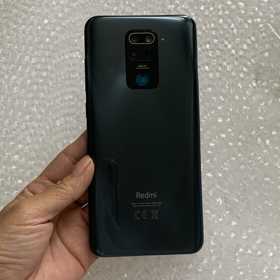 Bộ vỏ Xiaomi Redmi Note 9 zin (có kèm cụm kính camera,nút bấm)