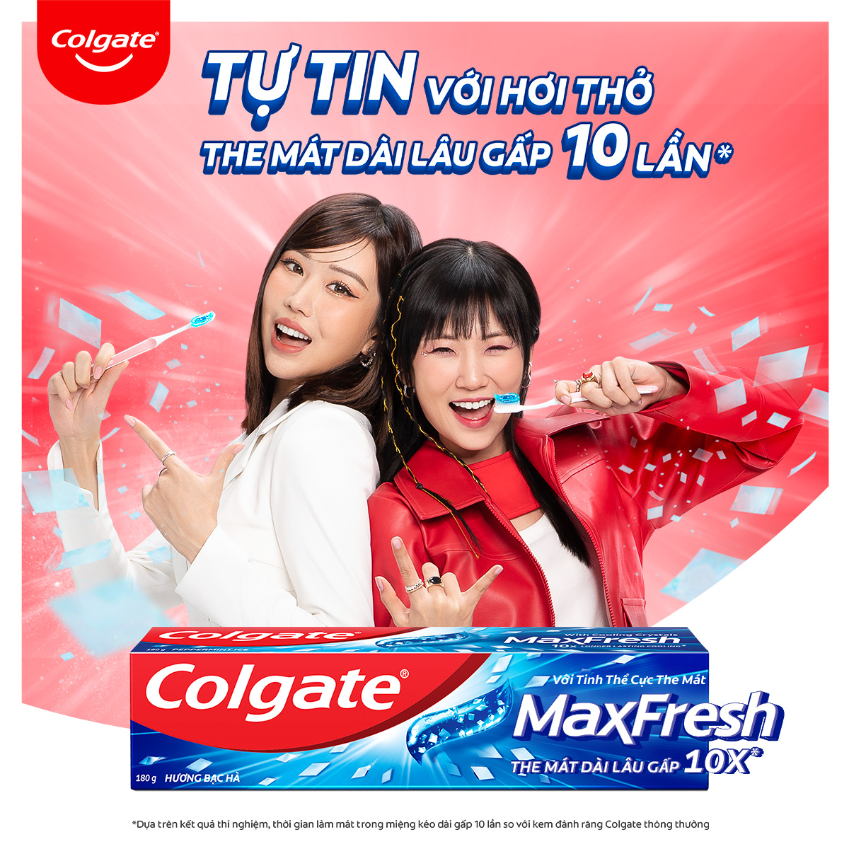 Toothpaste Colgate green tea the cool maxfresh 225g/tube toothbrush gift feather high-grade silk
