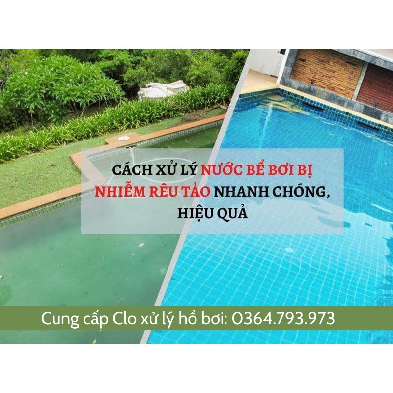 3 Kg Clo Nhập Khẩu Ấn Độ Xử Lý Nước