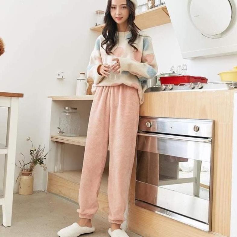 [FREESHIP] Quần băng lông nữ siêu ấm chất cực mềm