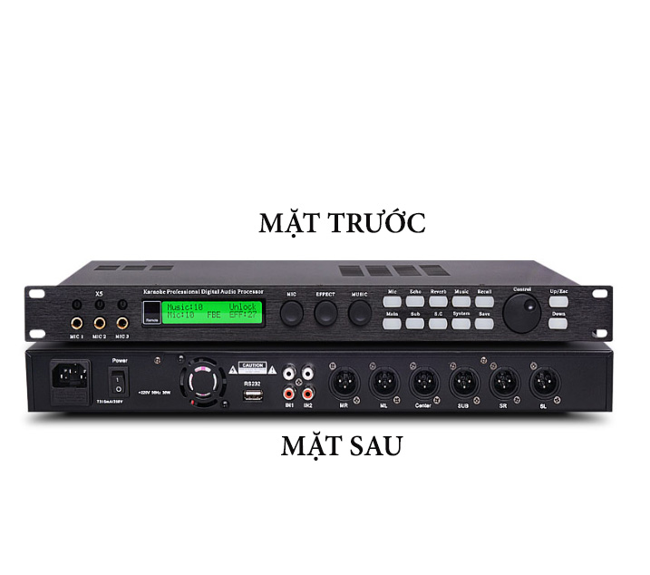 Vang số bãi, vang số x5, mixer số karaoke gia đình cao cấp, bộ xử lí lõi kép tốc độ cao, vang số karaoke, vang số cơ chống hú, xử lý âm thanh cực tốt, độ bền cao - bảo hành 12 tháng