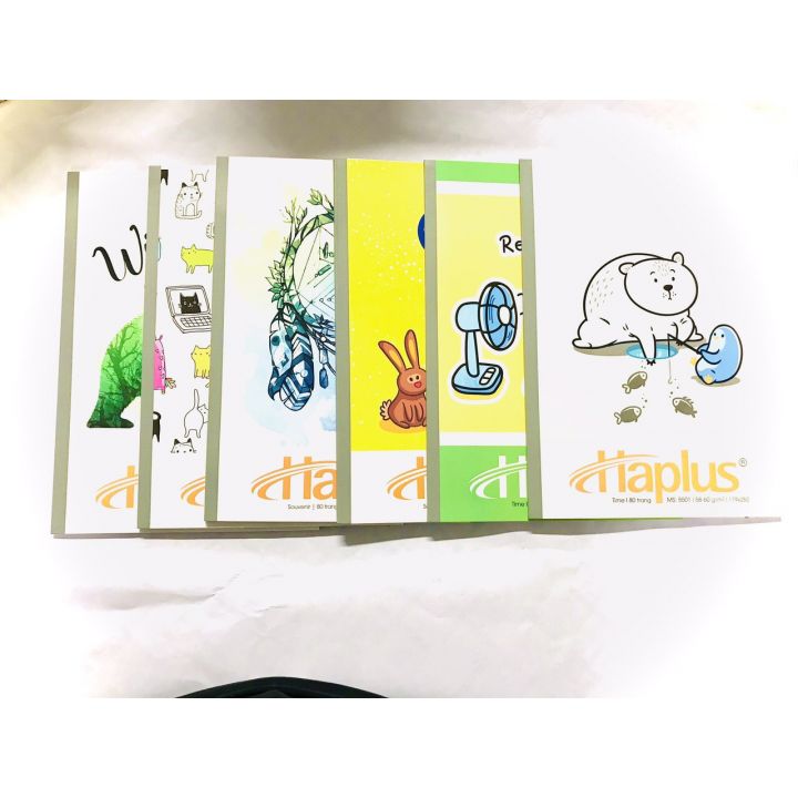 Vở kẻ ngang Haplus - Timer 80Tr Hải Tiến 5501