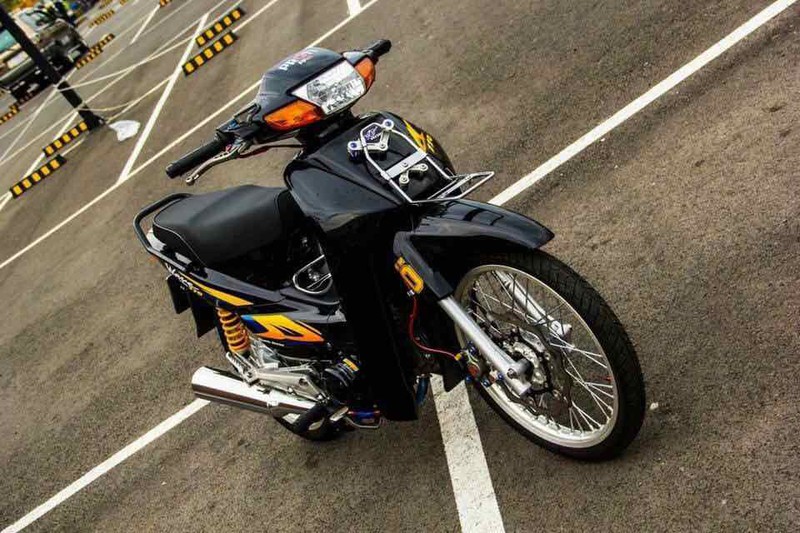 Baga Mũi Satria Gắn Wave