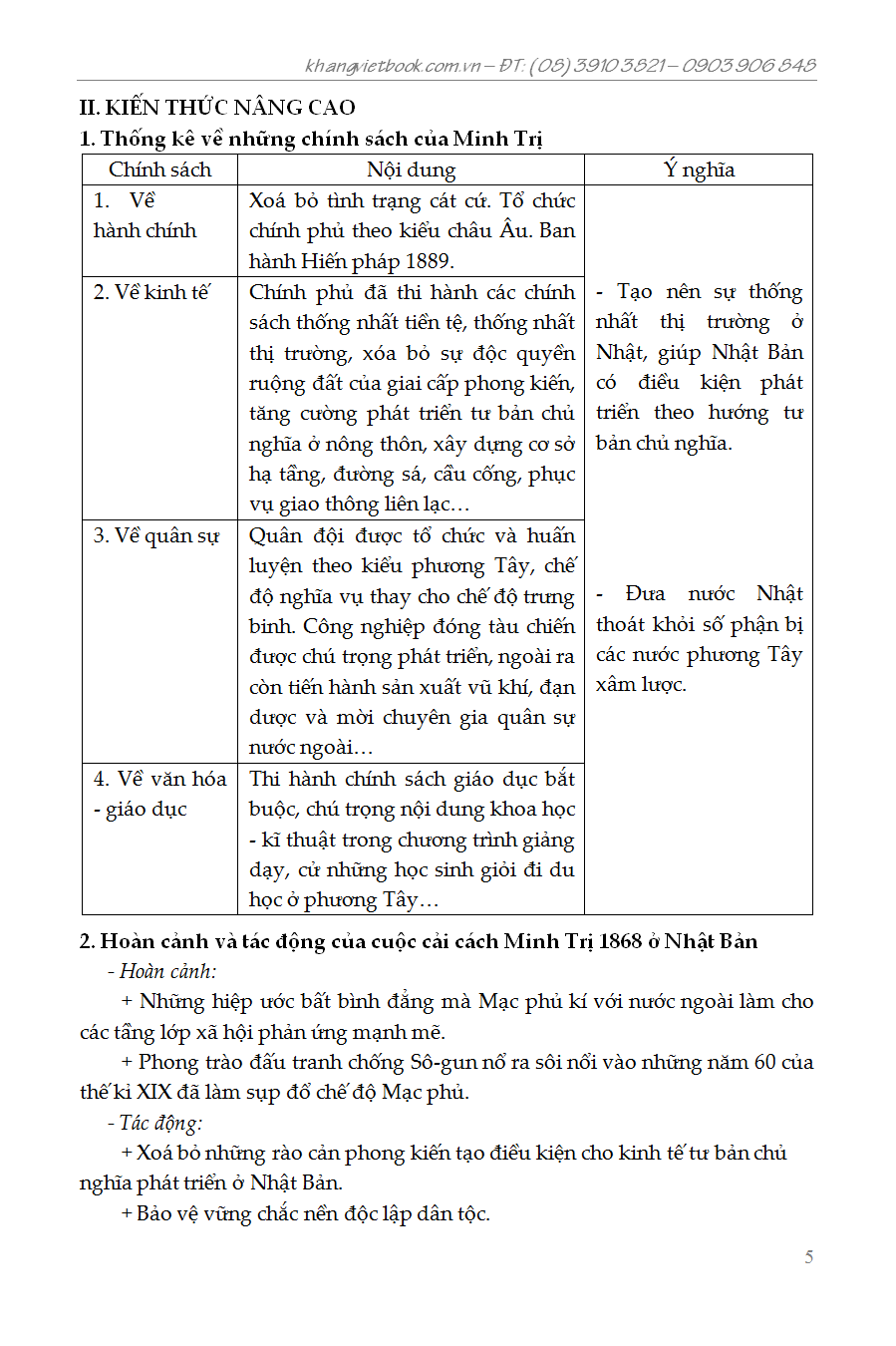 Bồi Dưỡng Học Sinh Giỏi Lịch Sử 11