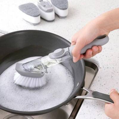 Cây Cọ Xoong, Nồi Nhà Bếp Đa Năng Có Tay Cầm Kèm Bình Chứa Xà Phòng