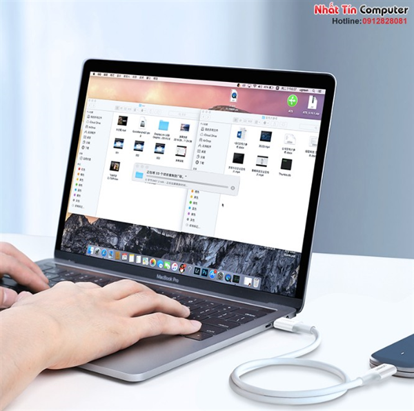 Cáp sạc USB type-C 100w (Male/Male) dài 2m Ugreen 60552 cao cấp
