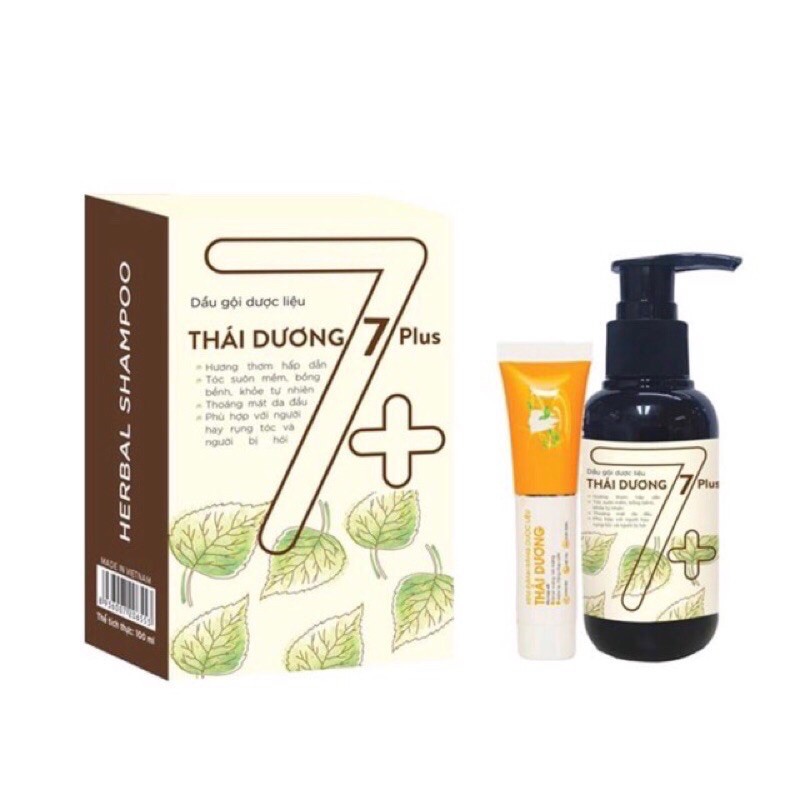 Dầu gội dược liệu thái dương 7 plus 250ml