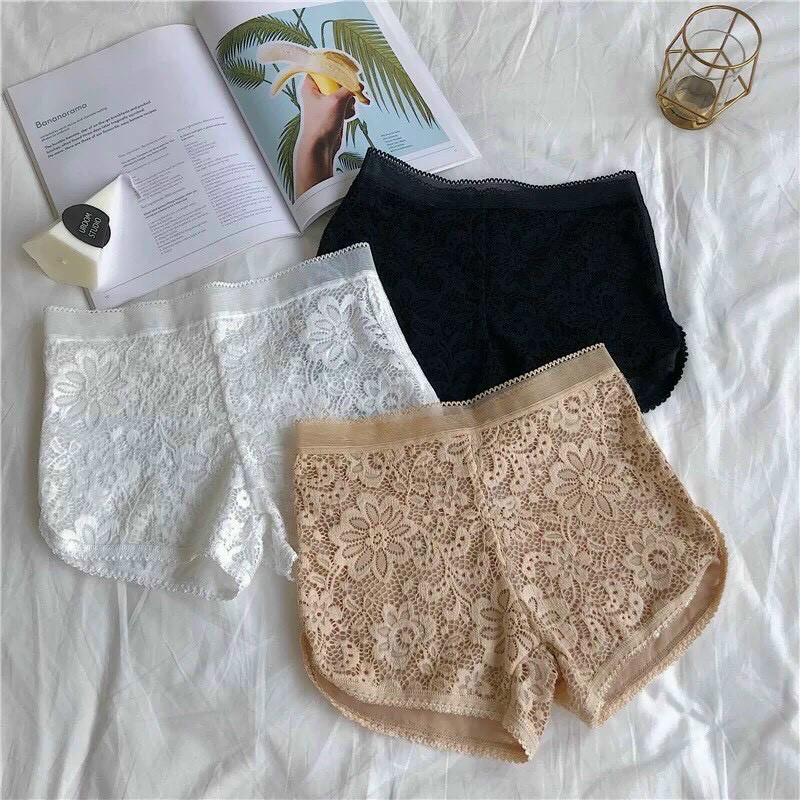 QUẦN ĐÙI REN MẶC VÁY NỮ SIÊU HOT