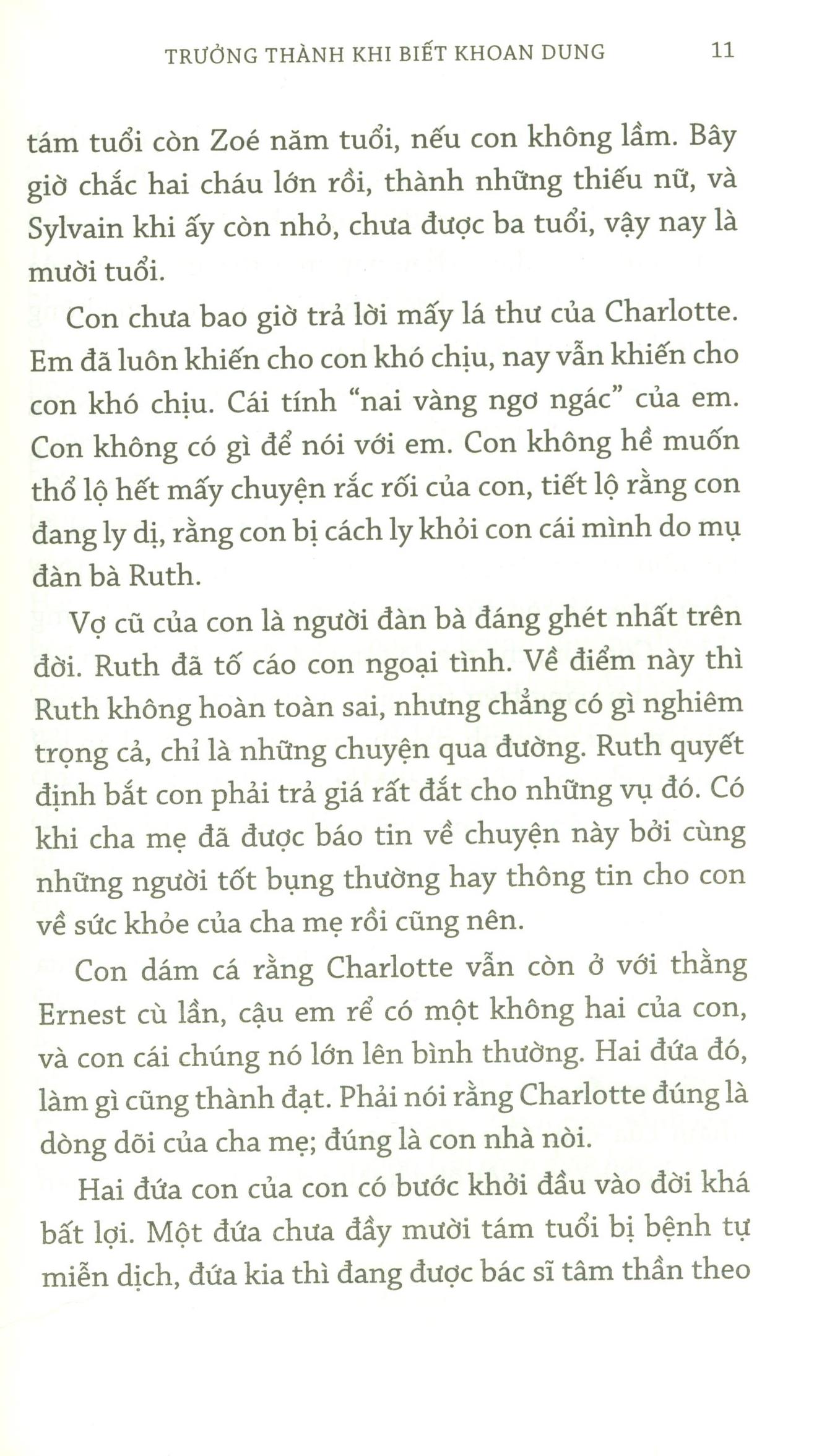 Trưởng Thành Khi Biết Khoan Dung