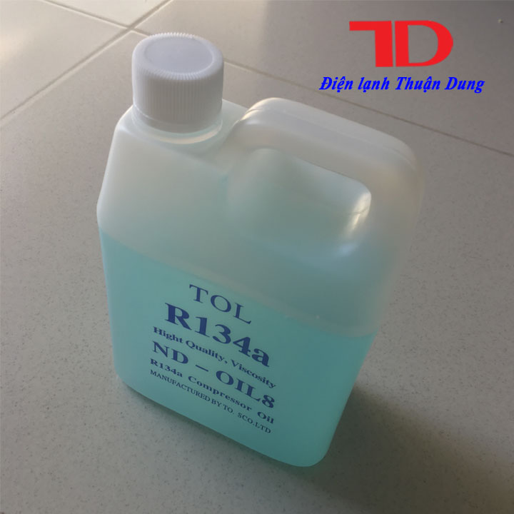 Nhớt Tủ Lạnh R134A - Điện lạnh Thuận Dung