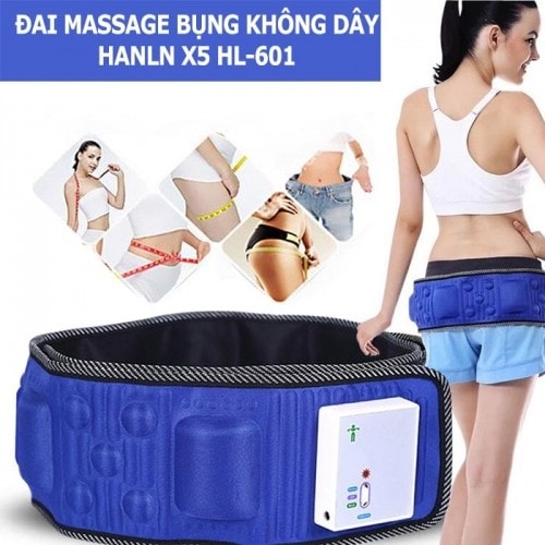 Đai Masage Đai Massage Giảm Mỡ Bụng Đai Quấn Rung Nóng Nhiệt Pin Sạc X5 Giảm Mỡ Bụng Hiệu Quả Tiện Lợi Cho Người Hay Di Chuyển Dễ Sử Dụng - An Toàn.