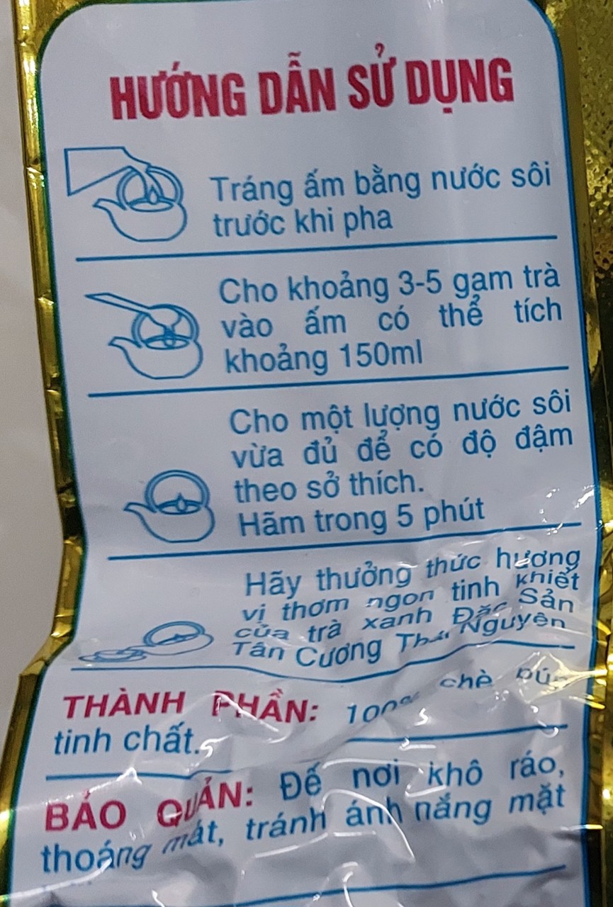 Trà (chè) Bắc Thái Nguyên Tân Cương ( Trà Đinh Nõn )