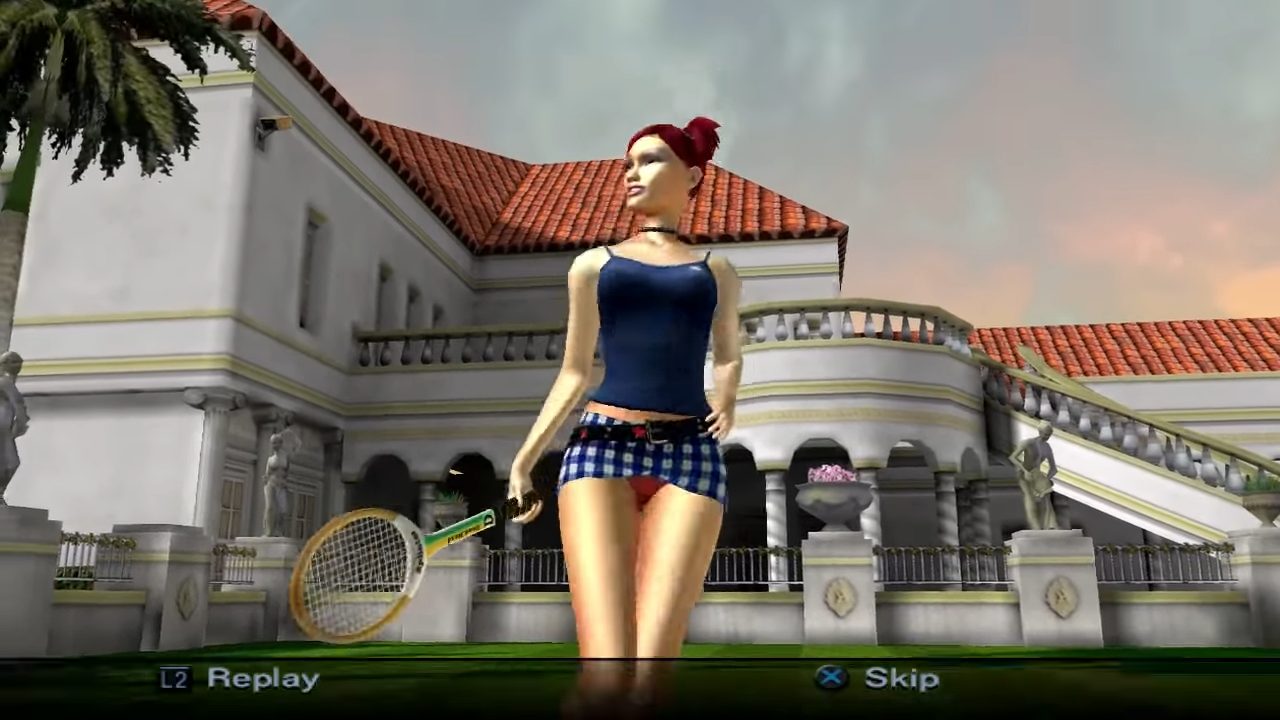 đĩa game ps2 outlaw tennis