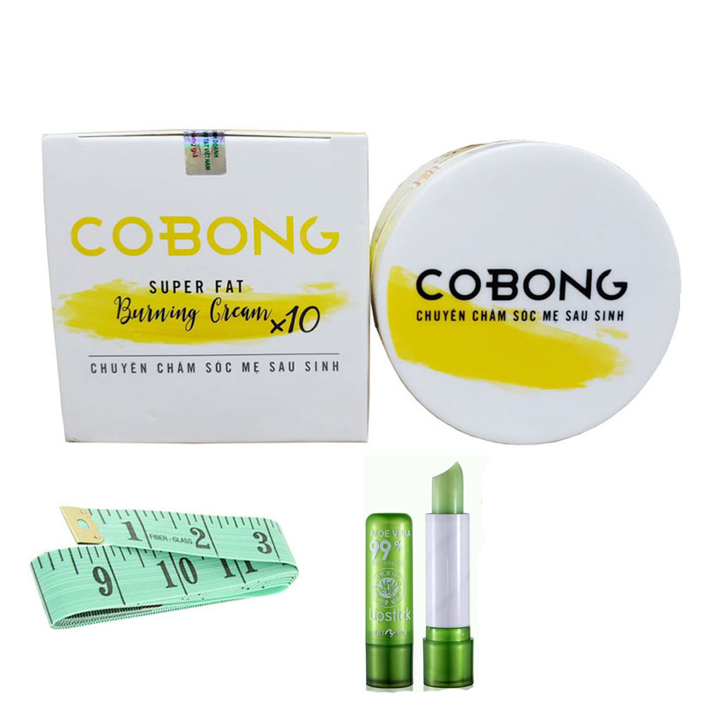 Kem tan mỡ Cô Bông x10 giúp đánh tan mỡ thừa tặng thước dây + son dưỡng môi