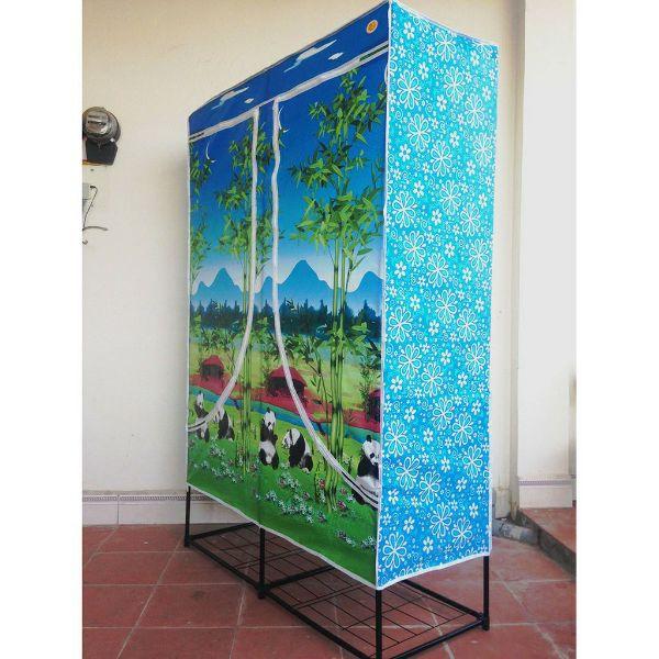 Tủ Vải Quần Áo 2 Buồng