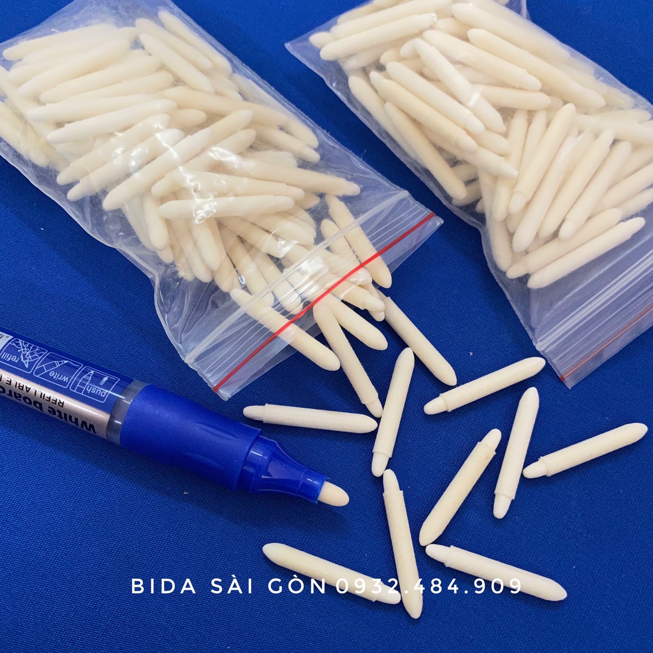 Set 50 ngòi bút lông ghi điểm bida ( thay vào bút Gxin)