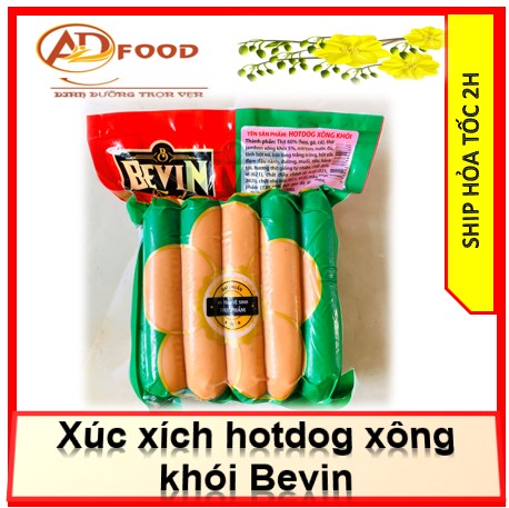 1kg xúc xích bevin thơm ngon  (20 cây)
