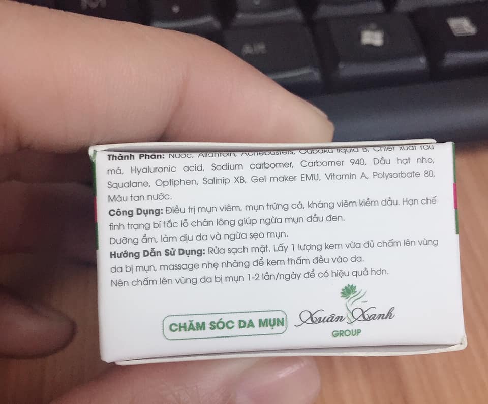 Kem mụn thâm Cao Hoa Đào