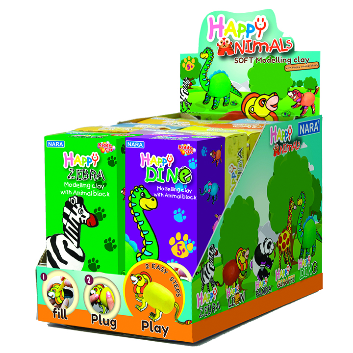[Hcm]Kiddy Clay Thailand Happy Animals - Diep Linh