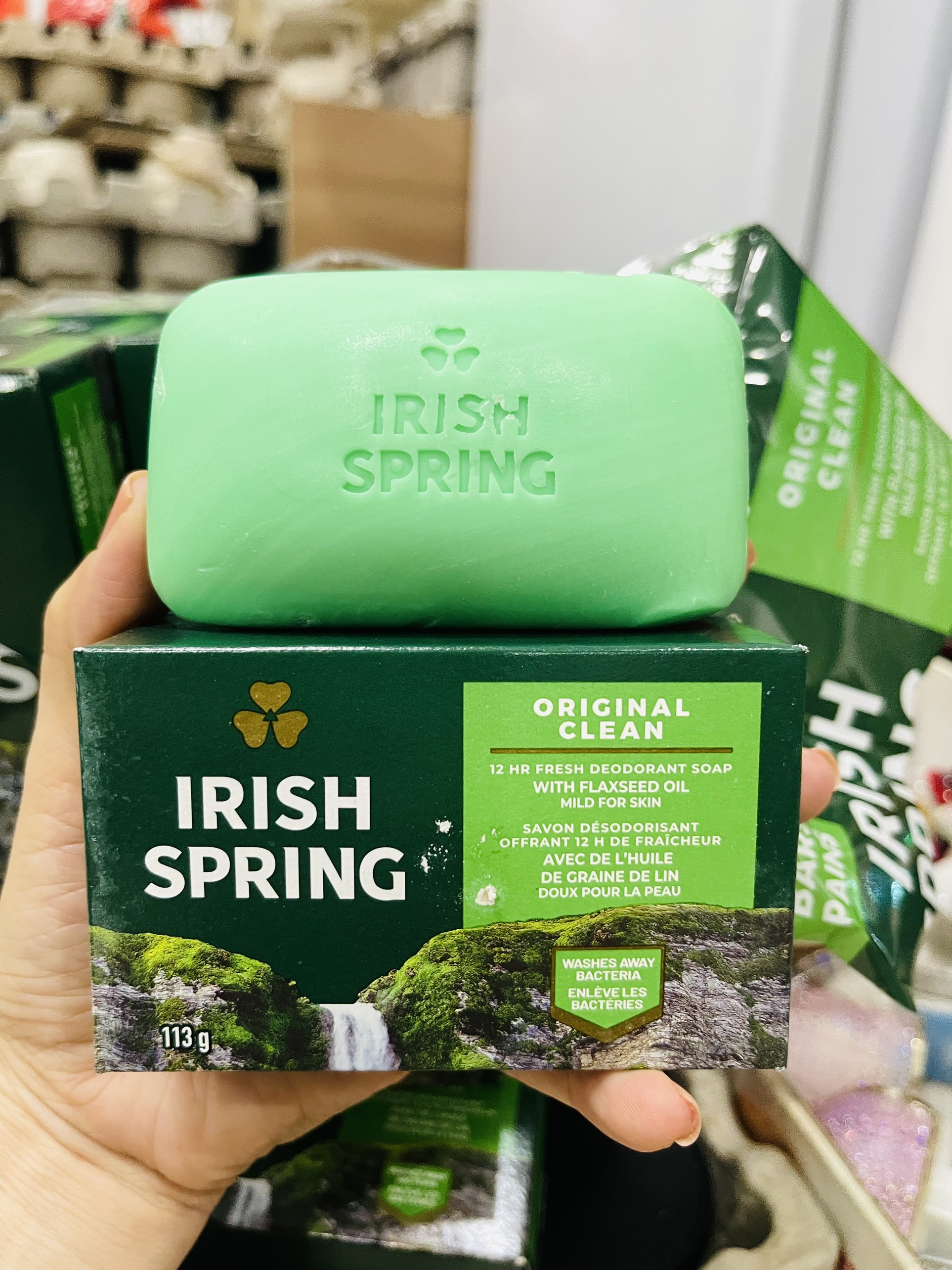 Combo 6 Cục Xà Phòng Irish Spring 113g Mỹ
