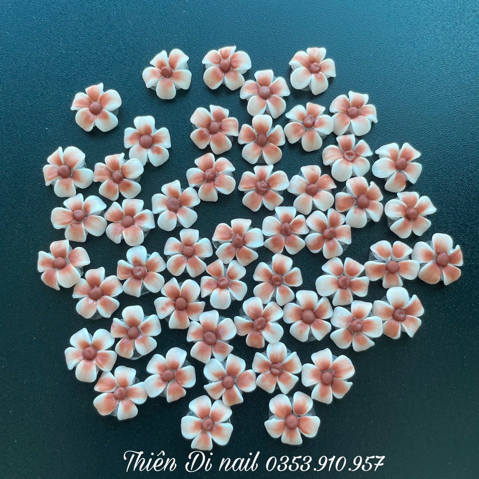 Hoa bột nail - hoa sứ đính móng tay MOON NAIL