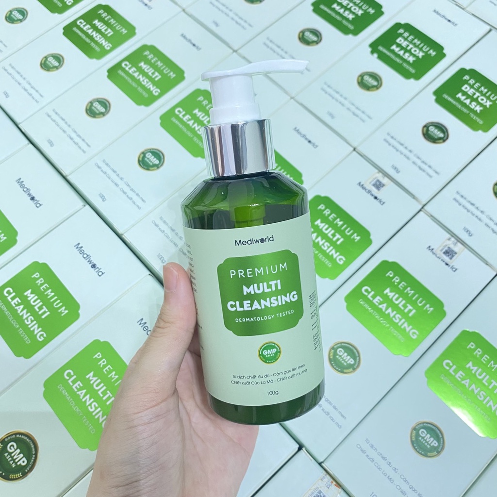 Mặt Nạ Thải Độc Premium Detox Mask 250g Mediworld (Mẫu Mới)