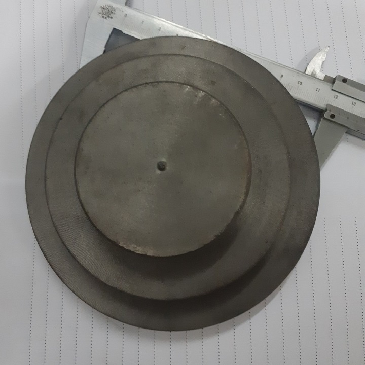 Puly sắt 15 phân 3 tầng rãnh A