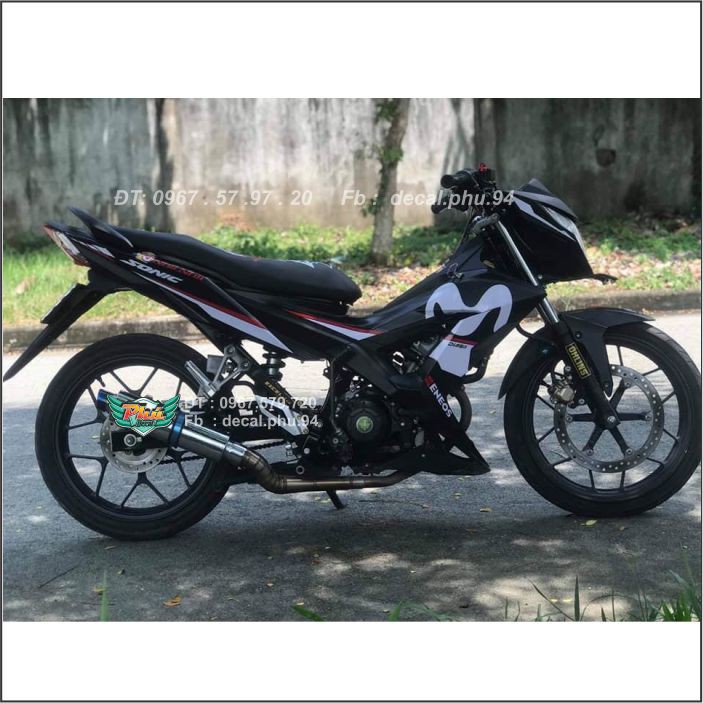 Tem rời Sonic Movistar trắng Đen (H)|mẫu mã đa dạng|chi tiết sắc nét|nhận làm Tem rời theo yêu Cầu, chất lượng đảm bảo an toàn đến sức khỏe người sử dụng, cam kết hàng đúng mô tả