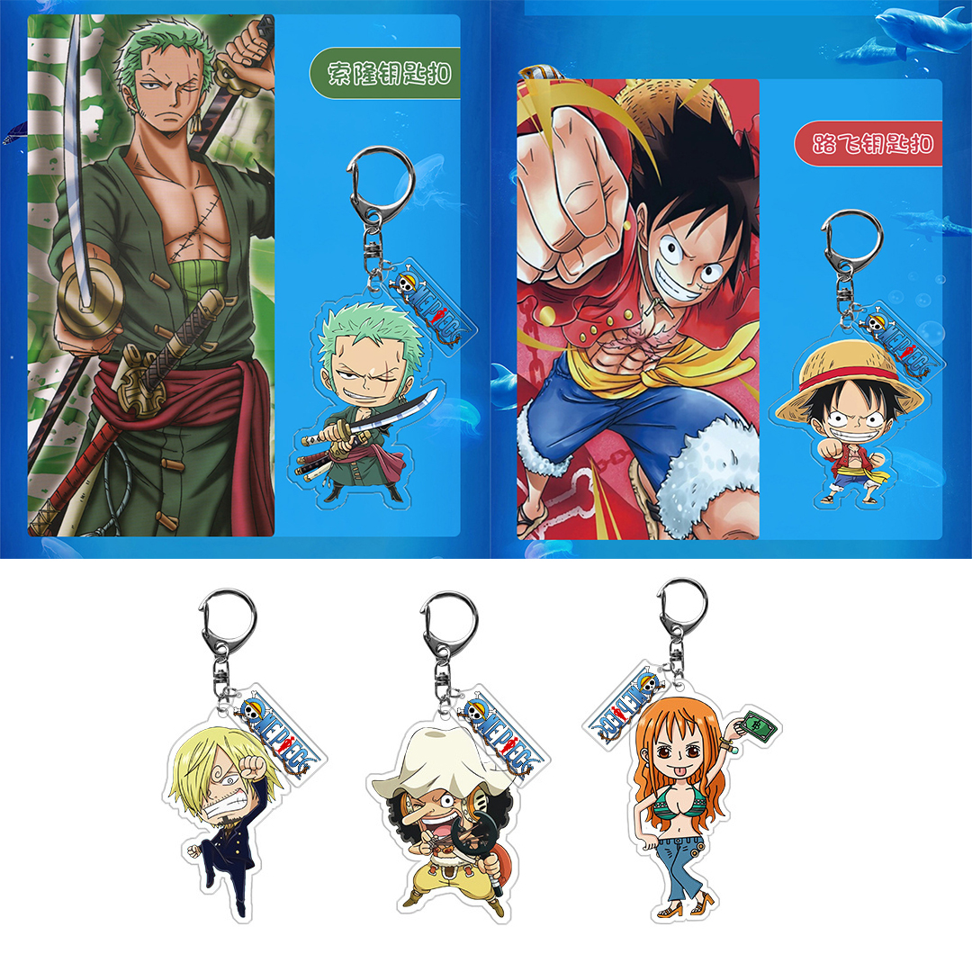 Móc khóa nhân vật One Piece anime