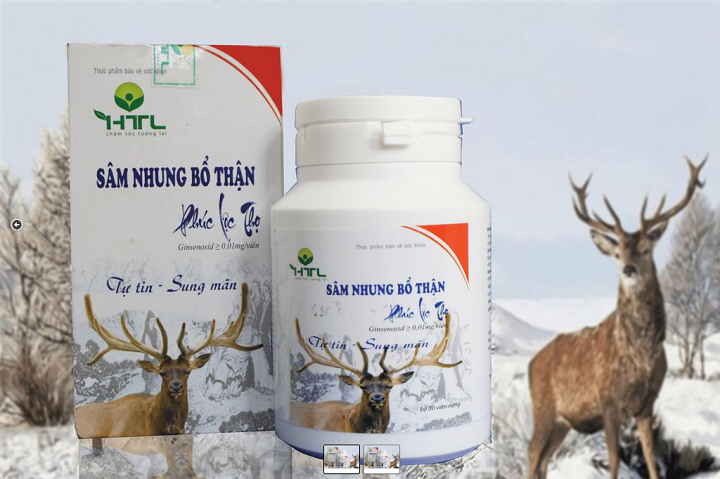 Sâm nhung b.ổ thậ.n phúc lộc thọ