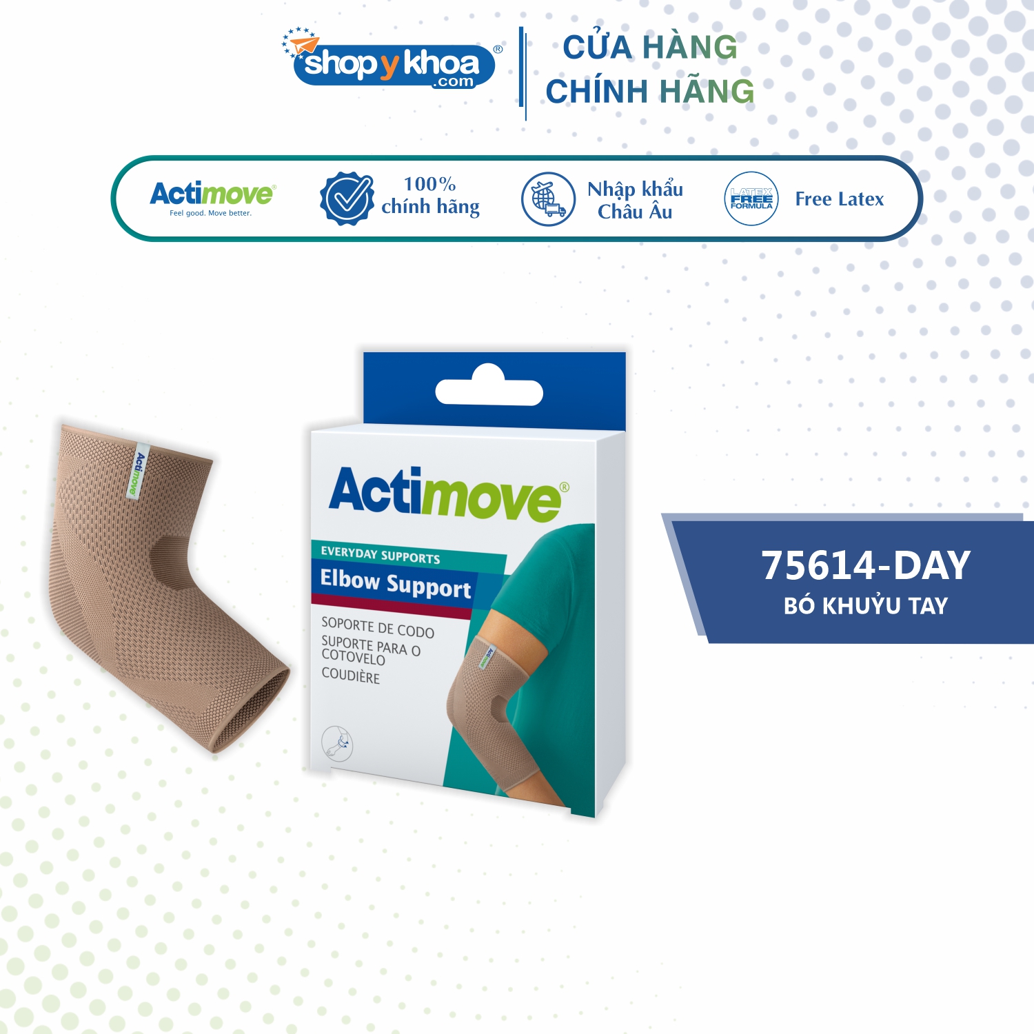 Bó khuỷu tay 75614-day actimove elbow support