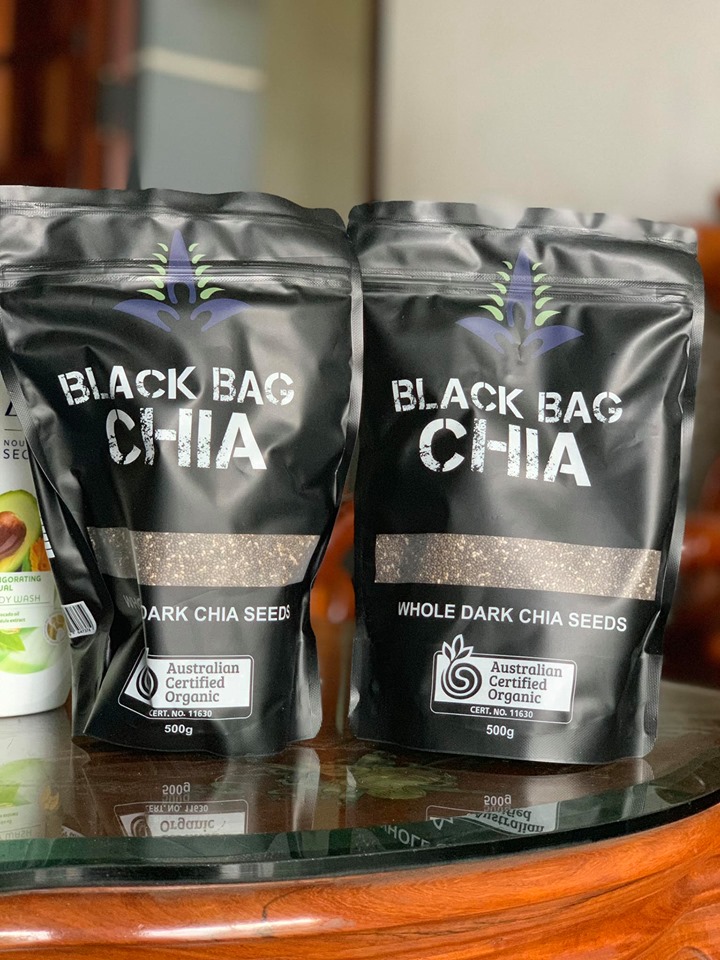 [HCM]Hạt chia Úc hữu cơ Black Bag Chia 500gr