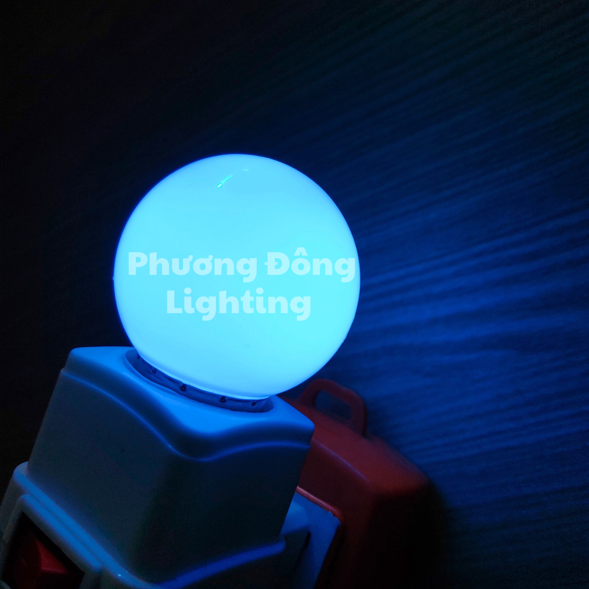 Bóng LED Chanh tròn 1W Đổi màu tự động